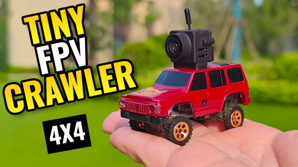 This RC Crawler is SUPER TINY – With FPV!