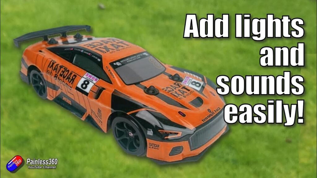 New G.T.Power RC Car Kit: Add lights and sounds easily!