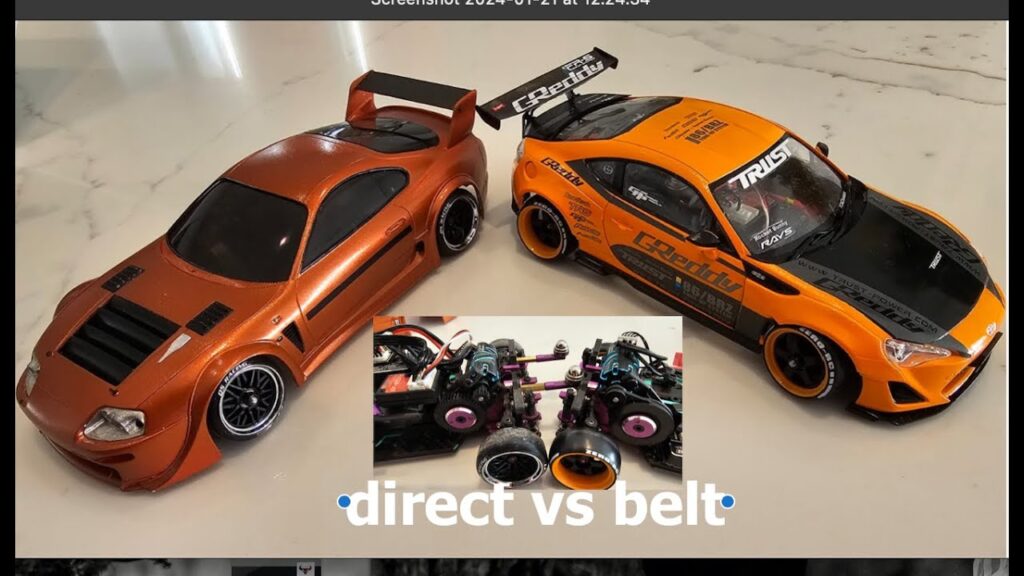 Garage RC presents …..zero 00 rwd drift rc car ,belt drive vs direct drive review