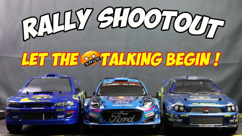 Rally Shootout – Carisma M48S CEN Racing Puma Rally 1 HPI WR8 Flux