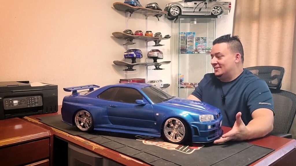 World's Largest Nissan Skyline RC Car – NIKKO R34 Skyline