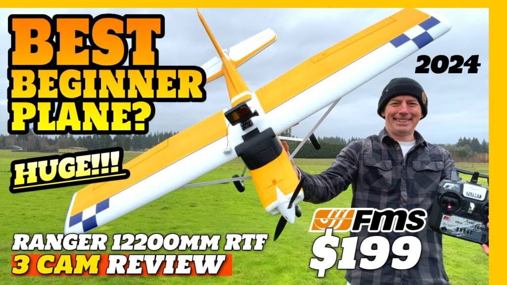 2024 BEST Beginner RC Plane? – FMS Ranger 1220mm RTF RC Airplane