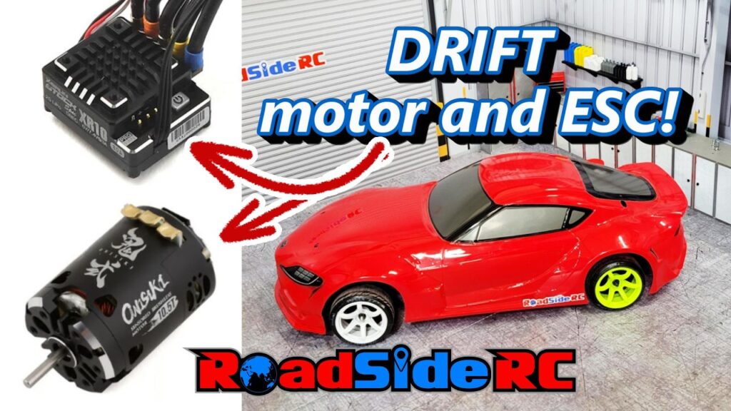 Best ESC and Motor for MOST RC Drift Cars!   Installed and tested