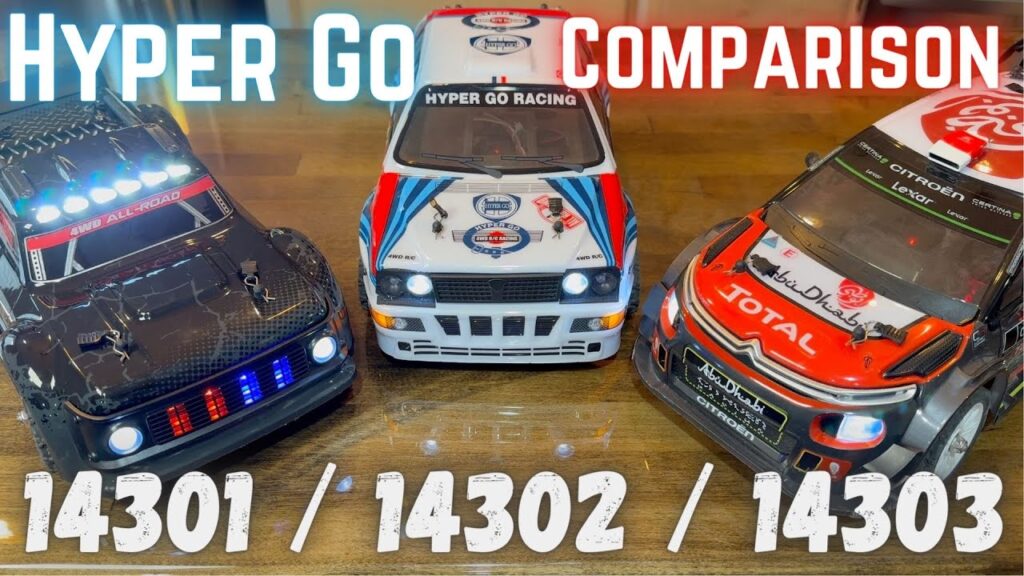 MJX Hyper Go 14301 14302 14303 Comparison