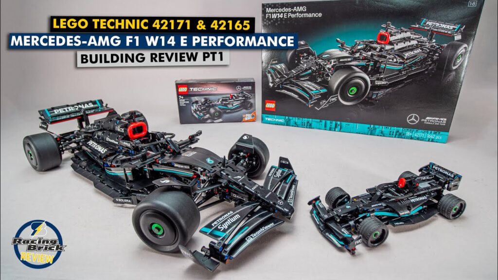 LEGO Technic 42171 & 42165 Mercedes-AMG F1 W14 E Performance – detailed building review pt1