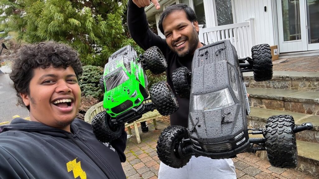 Driving Monster Remote Car in Road 🔥 – Irfan’s View