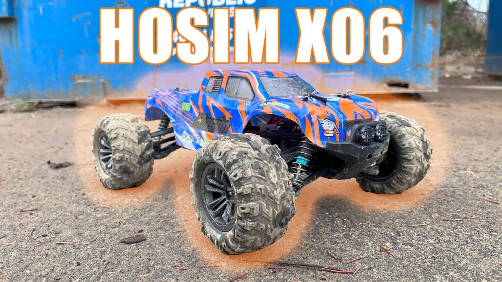 Hosim X06 1:10 Remote Control Car High Speed RC Car RC Monster Truck 48+ KMH 4X4 Off-Road RC Truck